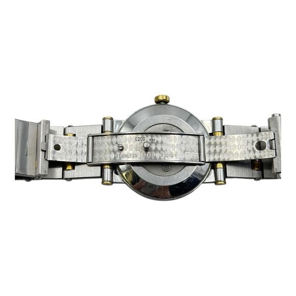 Movado Vizio Ladies Two Tone Watch Bracelet Band - New Battery Installed main image 4